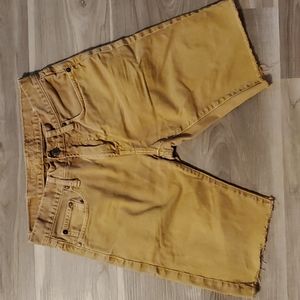 AE Size 28 Khaki Jean Shorts